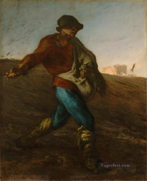  francois pintura - El sembrador Barbizon naturalismo realismo agricultores Jean Francois Millet